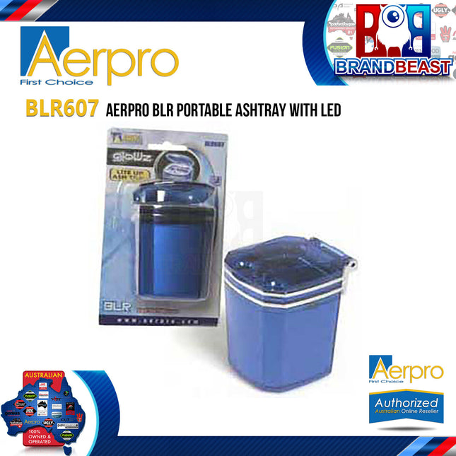 Aerpro BLR607 BLR Portable Ashtray with LED