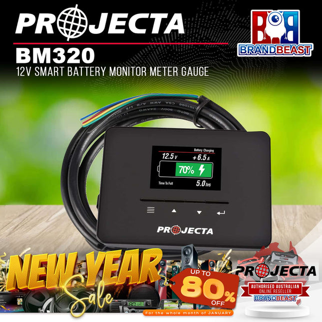 Projecta BM320 12V Smart Battery Gauge Monitor