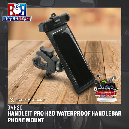 Scosche BMH2O HandleIT Pro H2O Waterproof Handlebar Phone Mount