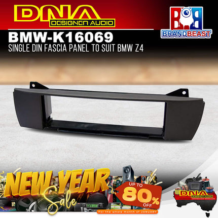 DNA BMW-K16069 Single DIN Fascia Panel to Suit BMW Z4