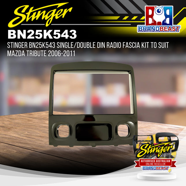 Stinger BN25K543 Double DIN Fascia Kit Mazda Tribute 2006-2011