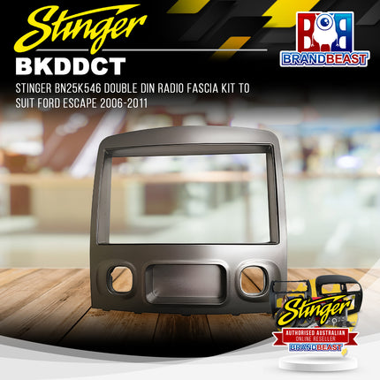 Stinger BN25K546 Double DIN Radio Fascia Kit To Suit Ford Escape 2006-2011