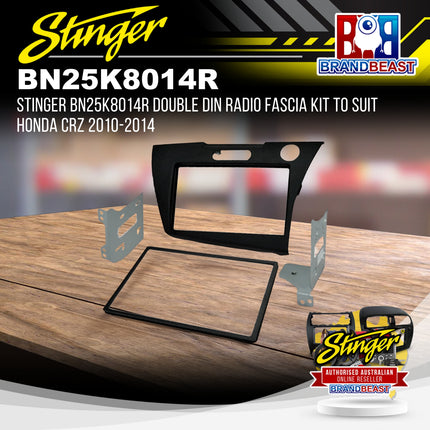 Stinger BN25K8014R Double DIN Radio Fascia Kit To Suit Honda CRZ 2010-2014
