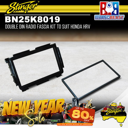 Stinger BN25K8019 Double DIN Radio Fascia Kit To Suit Honda HRV