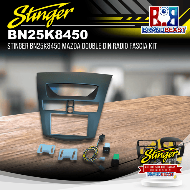 Stinger BN25K8450 Mazda Double DIN Radio Fascia Kit