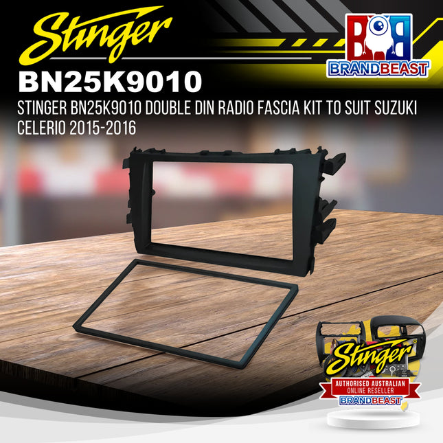 Stinger BN25K9010 Double DIN Radio Fascia Kit To Suit Suzuki Celerio 2015-2016