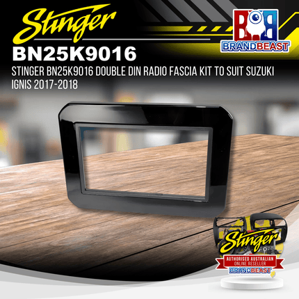 Stinger BN25K9016 Double DIN Radio Fascia Kit To Suit Suzuki Ignis 2017-2018