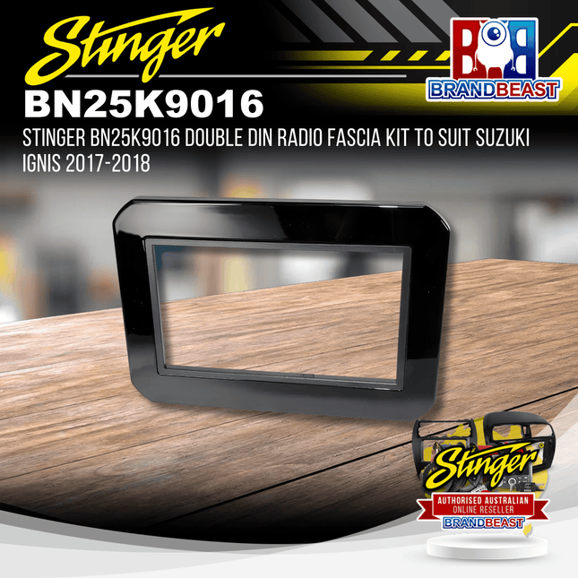 Stinger BN25K9016 Double DIN Radio Fascia Kit To Suit Suzuki Ignis 2017-2018