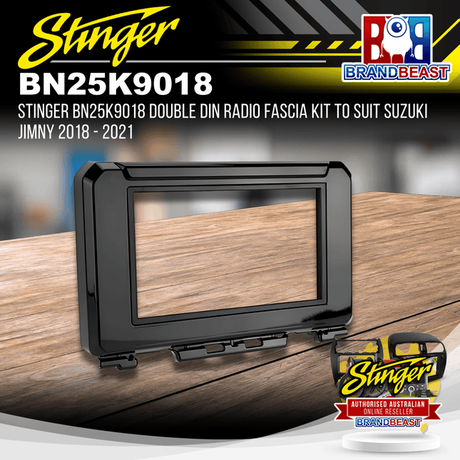 Stinger BN25K9018 Double DIN Radio Fascia Kit To Suit Suzuki Jimny 2018 - 2021