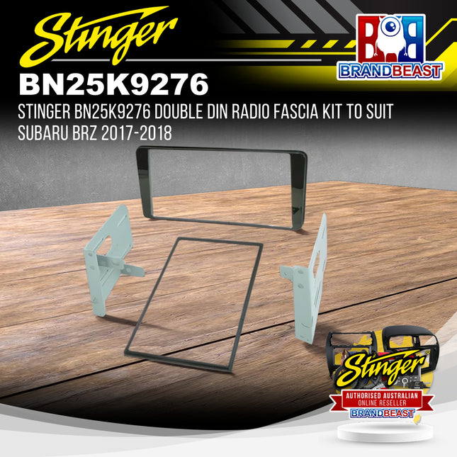 Stinger BN25K9276 Double DIN Radio Fascia Kit To Suit Subaru BRZ 2017-2018
