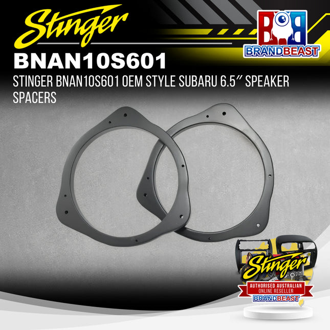 Stinger BNAN10S601 OEM Style Subaru 6.5" Speaker Spacers