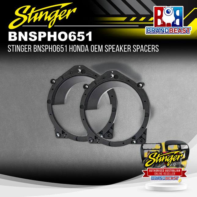Stinger BNSPHO651 Honda OEM Speaker Spacers