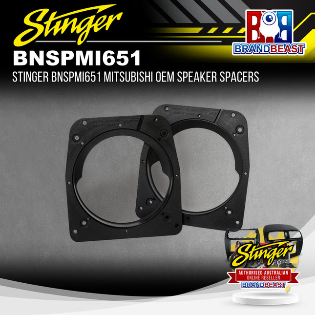 Stinger BNSPMI651 Mitsubishi OEM Speaker Spacers