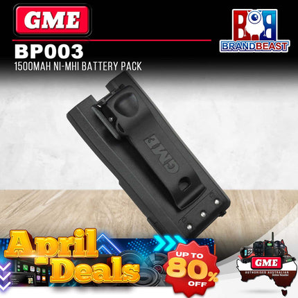 GME BP003 Battery Pack 1500Mah NiMH Suits TX6200