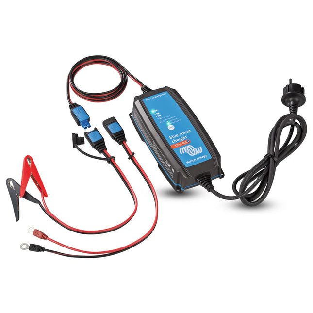Victron Energy BPC120433014R Blue Smart IP65 12V 4A Battery Charger W/ DC Connector