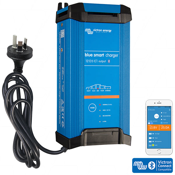 Victron Energy BPC121542012 Blue Smart IP22 Charger 12/15(1) 230V AU/NZ