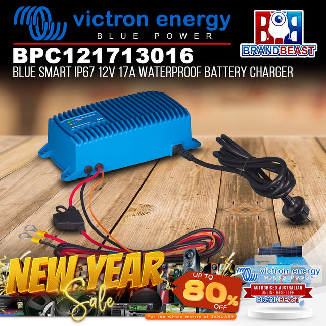 Victron Energy BPC121713016 Blue Smart IP67 12V 17A Waterproof Battery Charger