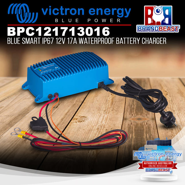 Victron Energy BPC121713016 Blue Smart IP67 12V 17A Waterproof Battery Charger