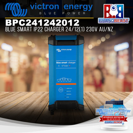 Victron Energy BPC241242012 Blue Smart IP22 Charger 24/12(1) 230V AU/NZ