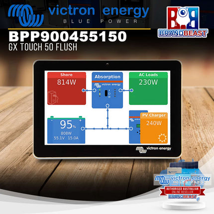 Victron Energy BPP900455150 GX Touch 50 Flush