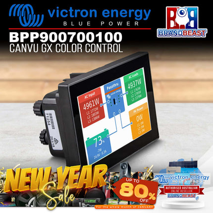 Victron Energy BPP900700100 CANvu GX Color Control