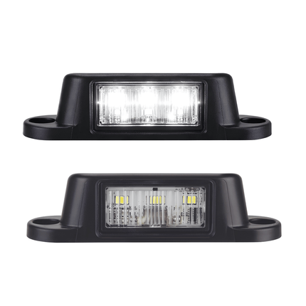 Roadvision BR15B LED Licence Plate Lamp Black Body 10-30V ADR