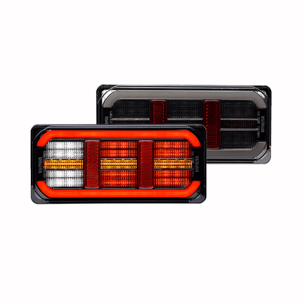 Roadvision BR220ARR LED Rear Combination Lamp - Stop/Tail/Sequential Indicator/Reflector