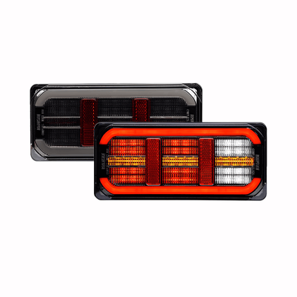 Roadvision BR220ARR LED Rear Combination Lamp - Stop/Tail/Sequential Indicator/Reflector