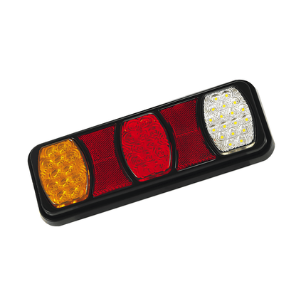 Roadvision BR80ARW LED Triple Module Lamp Stop Tail Ind Rev Reflector