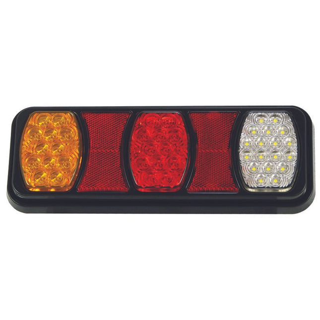 Roadvision BR80ARW LED Triple Module Lamp Stop Tail Ind Rev Reflector