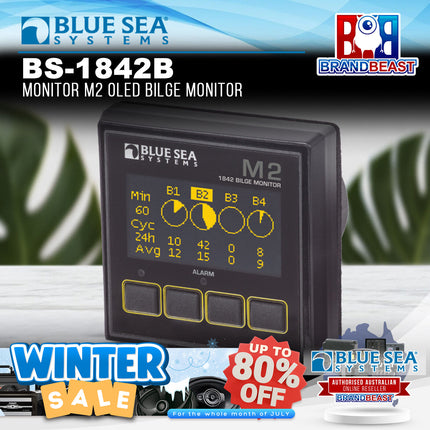 Blue Sea Systems BS-1842B Monitor M2 OLED Bilge Monitor