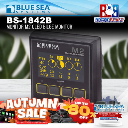 Blue Sea Systems BS-1842B Monitor M2 OLED Bilge Monitor