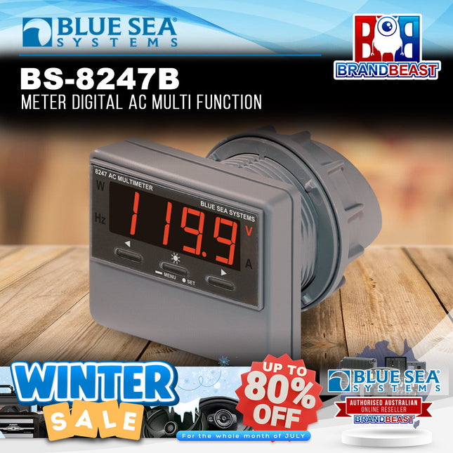 Blue Sea Systems BS-8247B Meter Digital AC Multi Function
