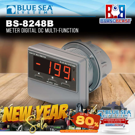 Blue Sea Systems BS-8248B Meter Digital DC Multi-Function