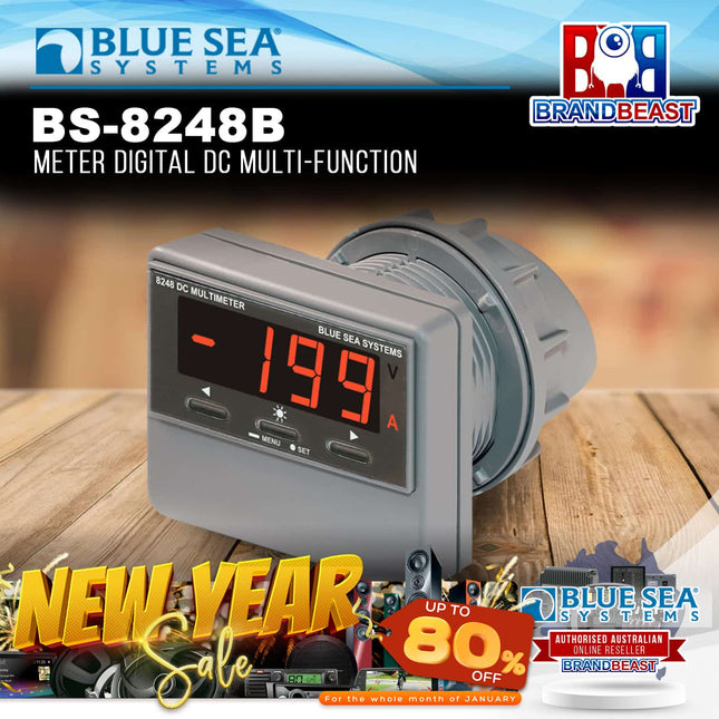 Blue Sea Systems BS-8248B Meter Digital DC Multi-Function