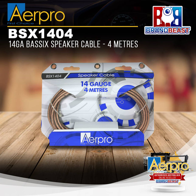 Aerpro BSX1404 14GA BASSIX Speaker Cable - 4 Metres