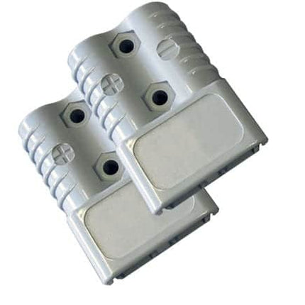 BAINTECH BTA502R 50A Anderson Plug 2-Pack - Heavy-Duty Gender-Neutral DC Connector Pair with Secure Locking Mechanism