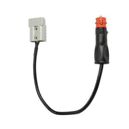Baintech BTACP-001 Anderson to Cigarette Plug - 50A High Current Connector Cable for Powering Anderson Equipment from Vehicle Accessory Sockets