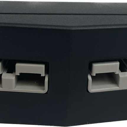 BAINTECH BTAnderson-Dual Surface Mount Dual Anderson Plug Panel - Twin 50A Heavy-Duty Mounting System for Multiple Solar, Battery & Charging Circuits