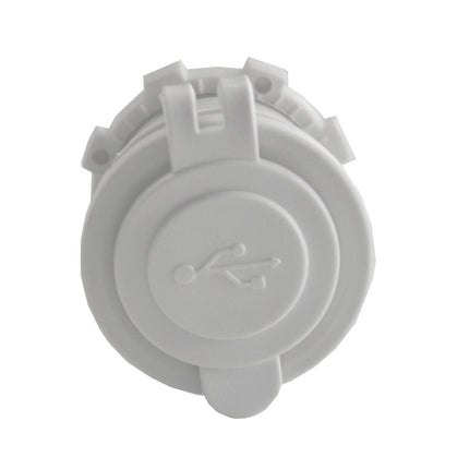 Baintech BTDUALUSB4.2-W 2.4A USB White Socket - Universal USB Charging Socket for Caravans and Camper Trailers