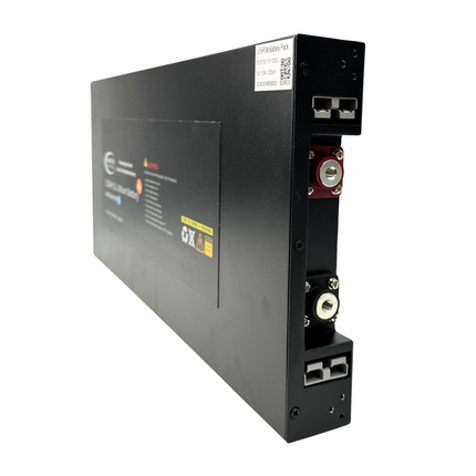 BAINTECH BTLP12V110-100SL 12V 110Ah Slimline Lithium Battery with 100A Continuous BMS and Digital Display - Ultra-Thin LiFePO4 Battery for Space-Constrained Installations