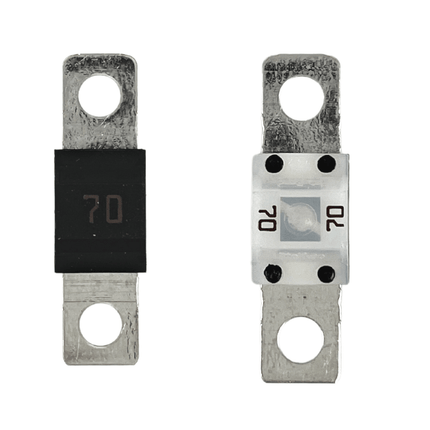 BAINTECH BTMID-H070R MIDI Fuse Holder with 70A MIDI Fuse - Heavy-Duty Circuit Protection for High-Current 12V/24V Automotive and Marine Electrical Systems