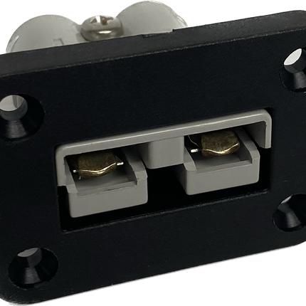 BAINTECH BTSAPP Single Anderson Plug Flush Mount Panel - 50A Heavy-Duty Mounting System for Solar, Dual Battery &amp; Accessory Connections