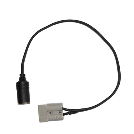 Baintech BTSCS-001 Cigarette Socket Lead With 50 Amp Anderson Plug - 15A Single Output Adapter for Portable Fridges and 12V Accessories