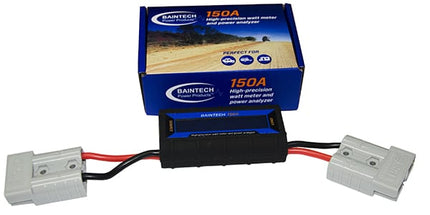 BAINTECH BTWATT01 Watt Meter Power Analyser 150A - Real-Time Solar Panel Output and Battery Charging Monitor with Anderson Connector Integration