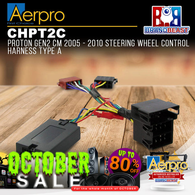 Aerpro CHPT2C Steering Wheel Control Harness Suit Proton GEN2
