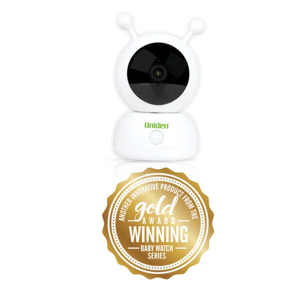 UNIDEN BW614PTR - 2K Super HD Smart Baby Camera with Pan/Tilt and Smartphone Access