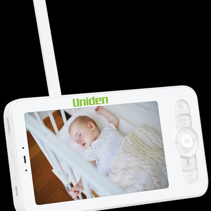 UNIDEN BW6181R - 2K Super HD Smart Baby Monitor with 5" Screen and Smartphone Access