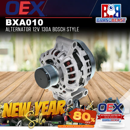 OEX BXA010 Alternator 12V 130A Bosch Style