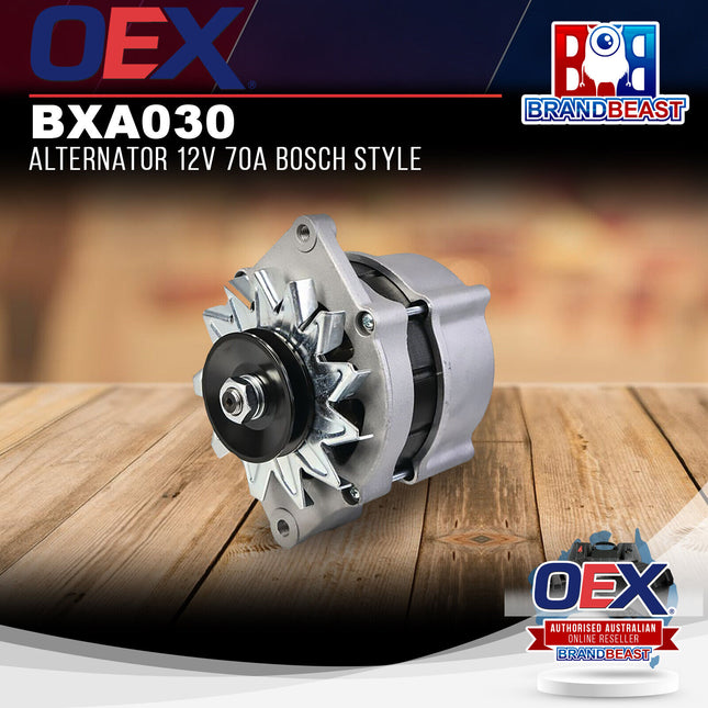 OEX BXA030 Alternator 12V 70A Bosch Style